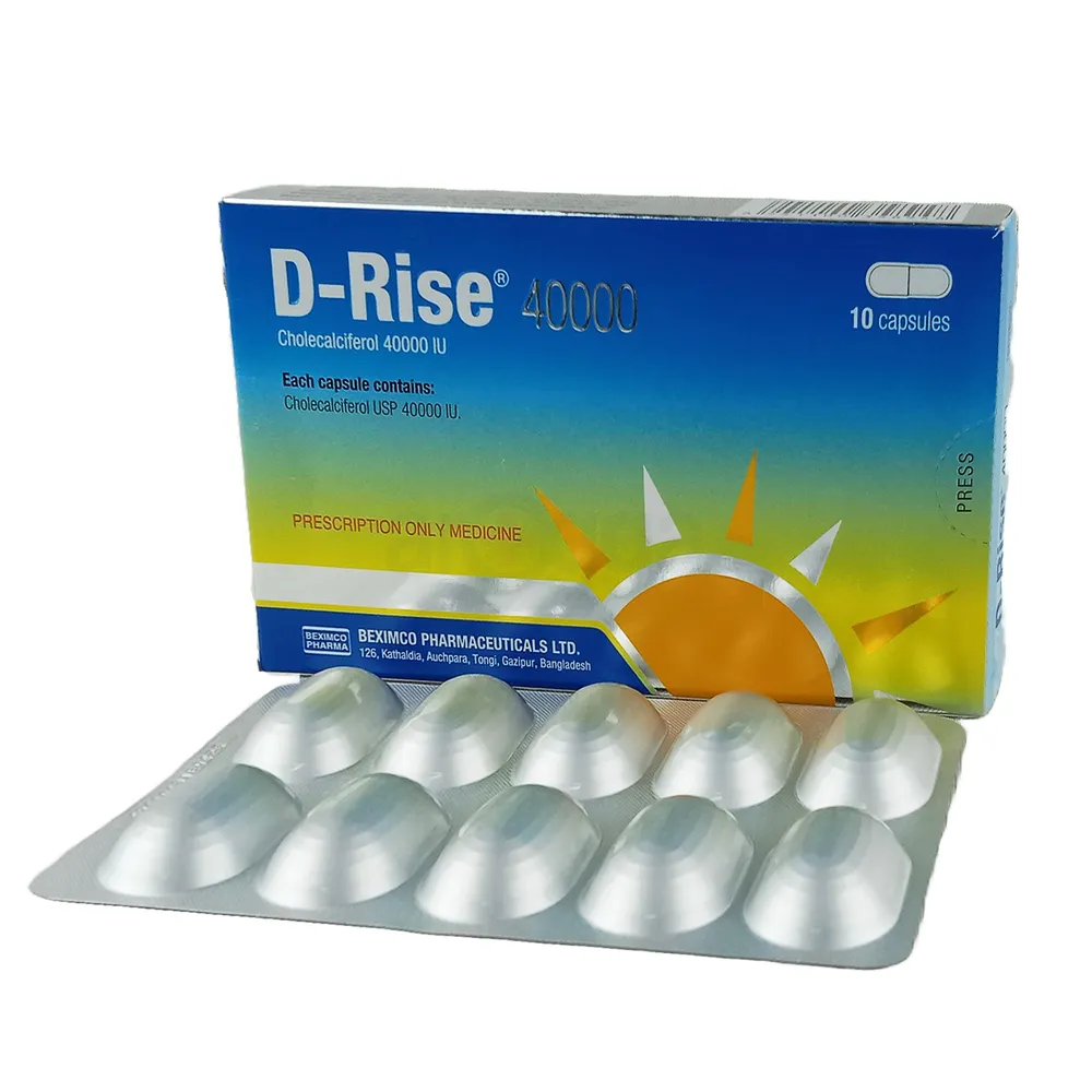 Picture of D-Rise 40000IU Capsule