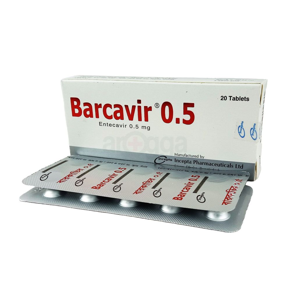 Picture of Barcavir 0.5mg Tablet