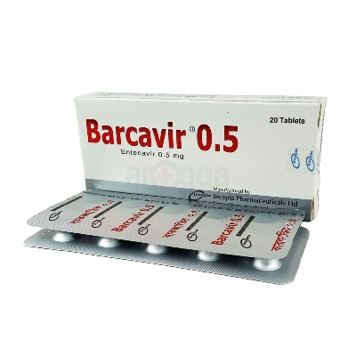 Picture of Barcavir 0.5mg Tablet