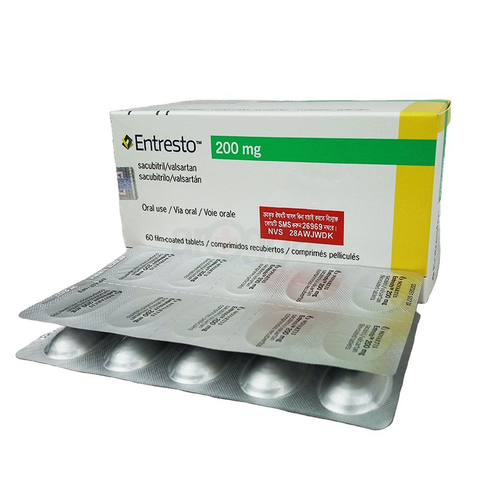 Picture of Entresto 200mg Tablet