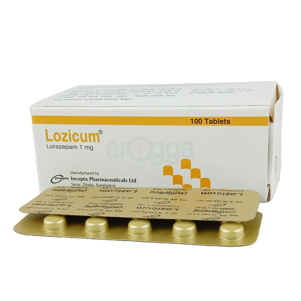Picture of Lozicum 1mg Tablet
