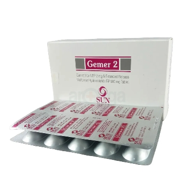 Picture of Gemer 2mg Tablet
