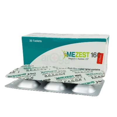 Picture of Mezest 160mg Tablet