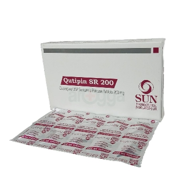 Picture of Qutipin SR 200mg Tablet