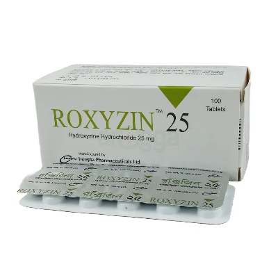 Picture of Roxyzin 25mg Tablet