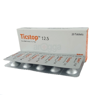 Picture of Ticstop 12.5mg Tablet