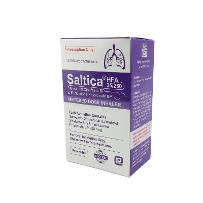 Picture of Saltica HFA 25/250mcg Inhaler
