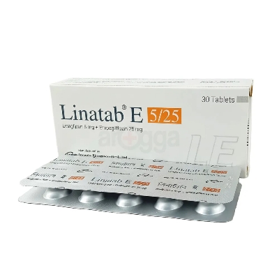 Picture of LinaTablet E 5/25mg Tablet