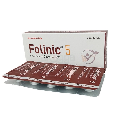 Picture of Folinic 5mg Tablet