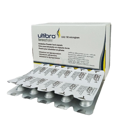 Picture of Ultibro Breezhaler 110/50 mcg Capsule