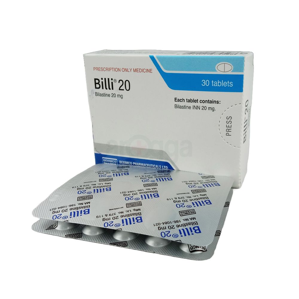Picture of Billi 20mg Tablet