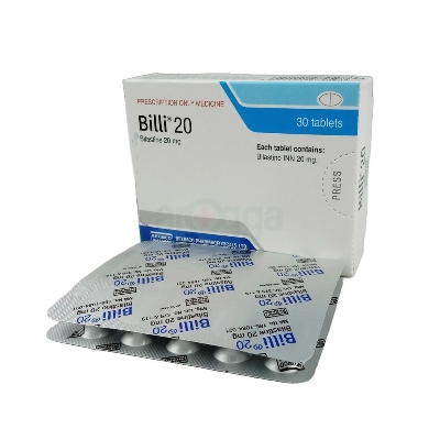 Picture of Billi 20mg Tablet