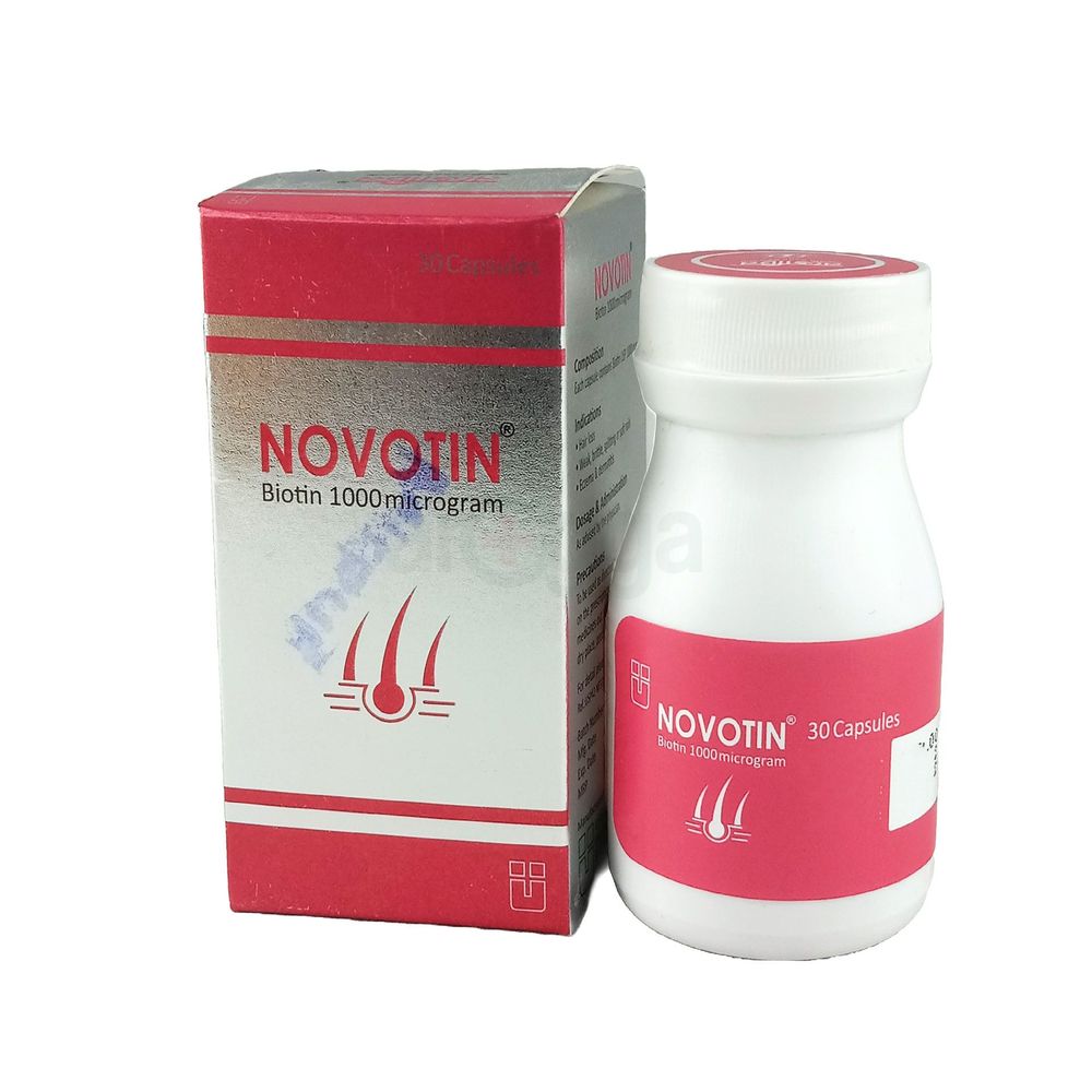 Picture of Novotin 1000mcg Capsule 1 Pot