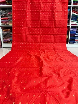 Picture of হাফ সিল্ক তাঁত জামদানি শাড়ী / Half-Silk Tant Jamdani Saree