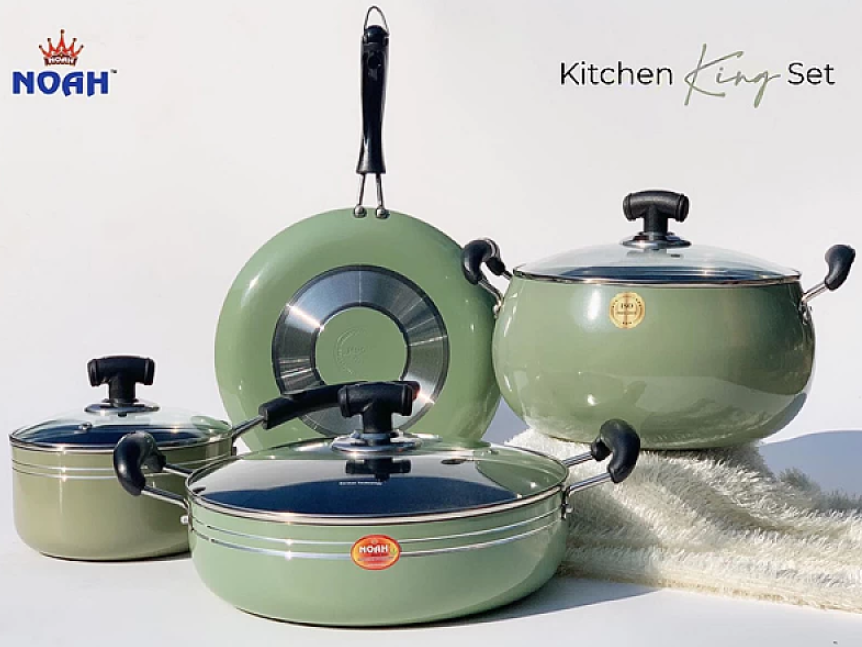 Buy NOAH Non-Stick Full Set 7 Pcs at Best Price In Bangladesh
