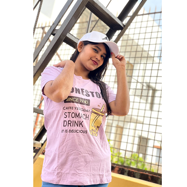 Buy Regular Fit DTF Printed Half Sleeve Plain T-Shirt for Women & Girls at  Best Price in Bangladesh