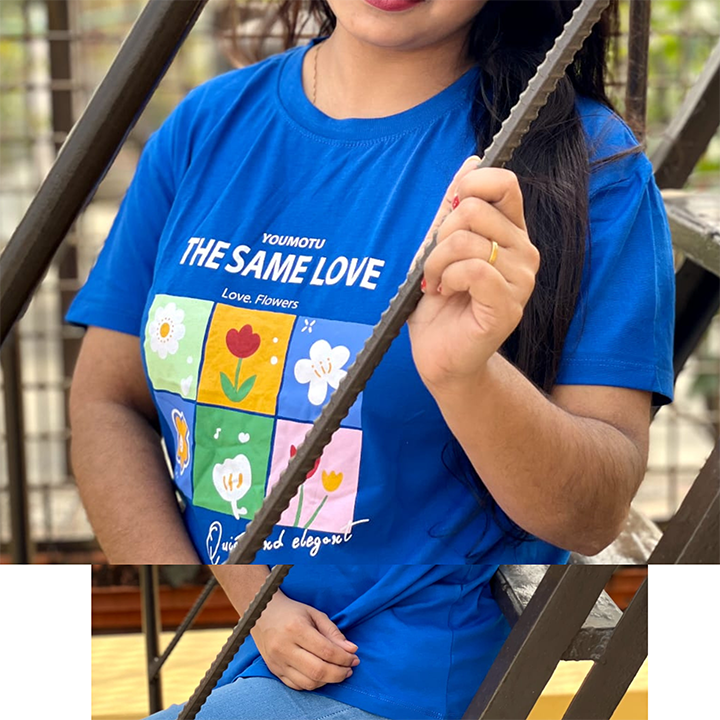 Buy Regular Fit DTF Printed Half Sleeve Plain T-Shirt for Women & Girls at  Best Price in Bangladesh