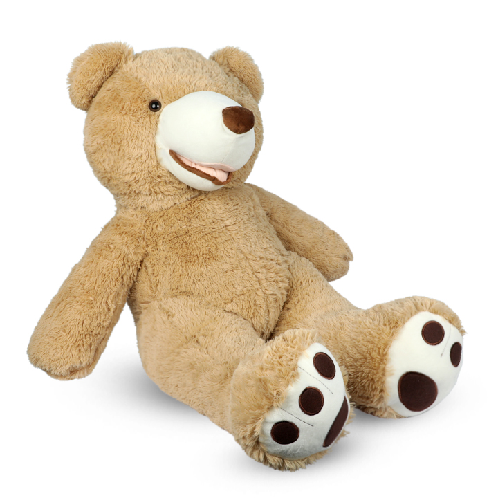 Buy  Jumbo Brown Teddy Bear Plush 4ft – Soft, Cuddly & Cute  at Best Price In Bangladesh