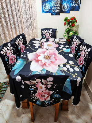 Buy china-premium-3d-print-table-cloth-set-ms-773 at Best Price In Bangladesh