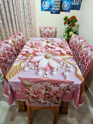 Buy china-premium-3d-print-table-cloth-set-bk-7507 at Best Price In Bangladesh