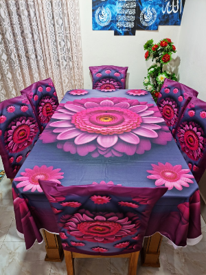 Buy china-premium-3d-print-table-cloth-set-bk-7509 at Best Price In Bangladesh