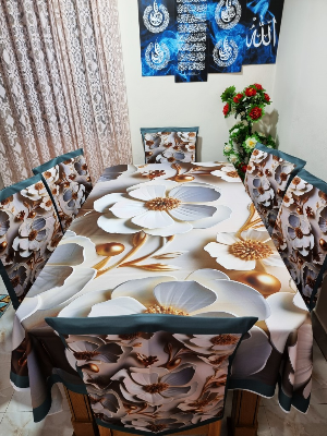 Buy china-premium-3d-print-table-cloth-set-bk-7510 at Best Price In Bangladesh