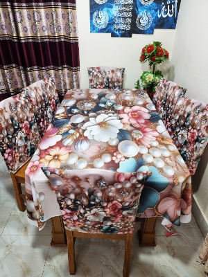Buy china-premium-3d-print-table-cloth-set-bk-7520 at Best Price In Bangladesh
