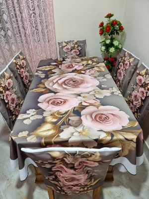 Buy china-premium-3d-print-table-cloth-set-bk-7527 at Best Price In Bangladesh