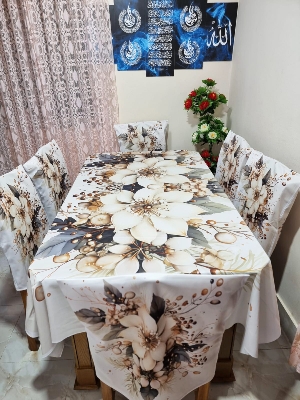 Buy china-premium-3d-print-table-cloth-set-bk-7534 at Best Price In Bangladesh
