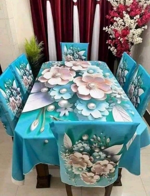 Buy china-premium-3d-print-table-cloth-set-bk-7558 at Best Price In Bangladesh
