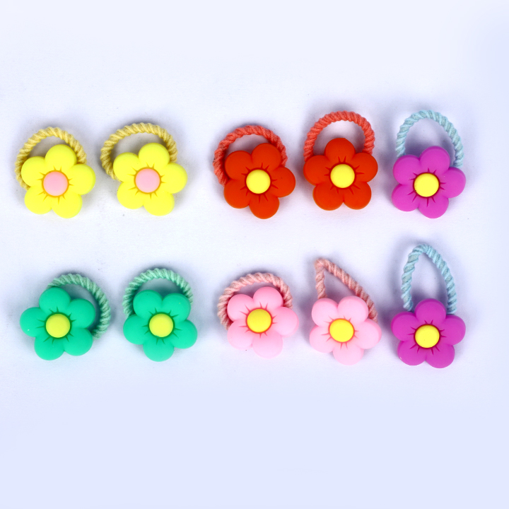 Buy 10 pcs Colorful Elastic Hair Rubber Band at Best Price In Bangladesh