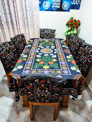 Buy china-premium-3d-print-table-cloth-set-bk-7560 at Best Price In Bangladesh