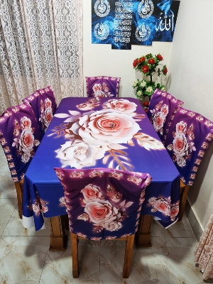 Buy china-premium-3d-print-table-cloth-set-bk-7565 at Best Price In Bangladesh