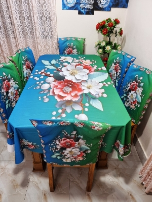 Buy china-premium-3d-print-table-cloth-set-bk-7570 at Best Price In Bangladesh