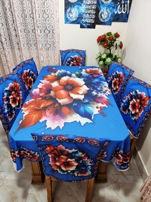 Buy china-premium-3d-print-table-cloth-set-bk-7572 at Best Price In Bangladesh