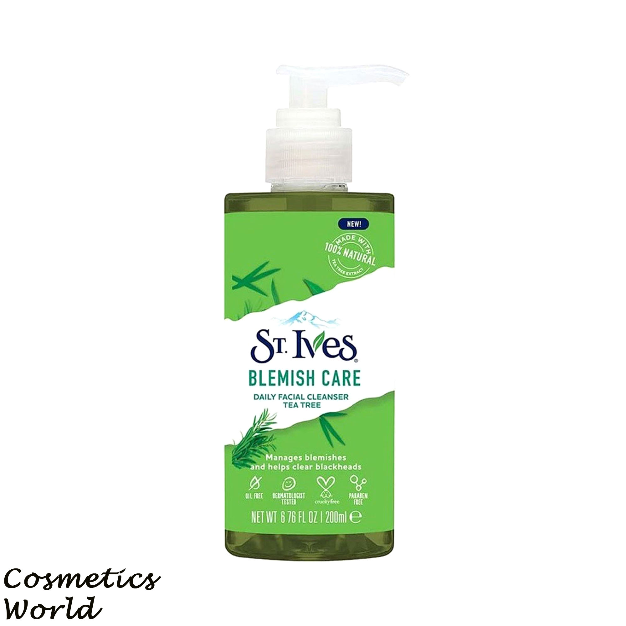 Buy  St. Ives Blemish Care Tea Tree Daily Facial Cleanser - 200ml (USA) at Best Prices in Bangladesh