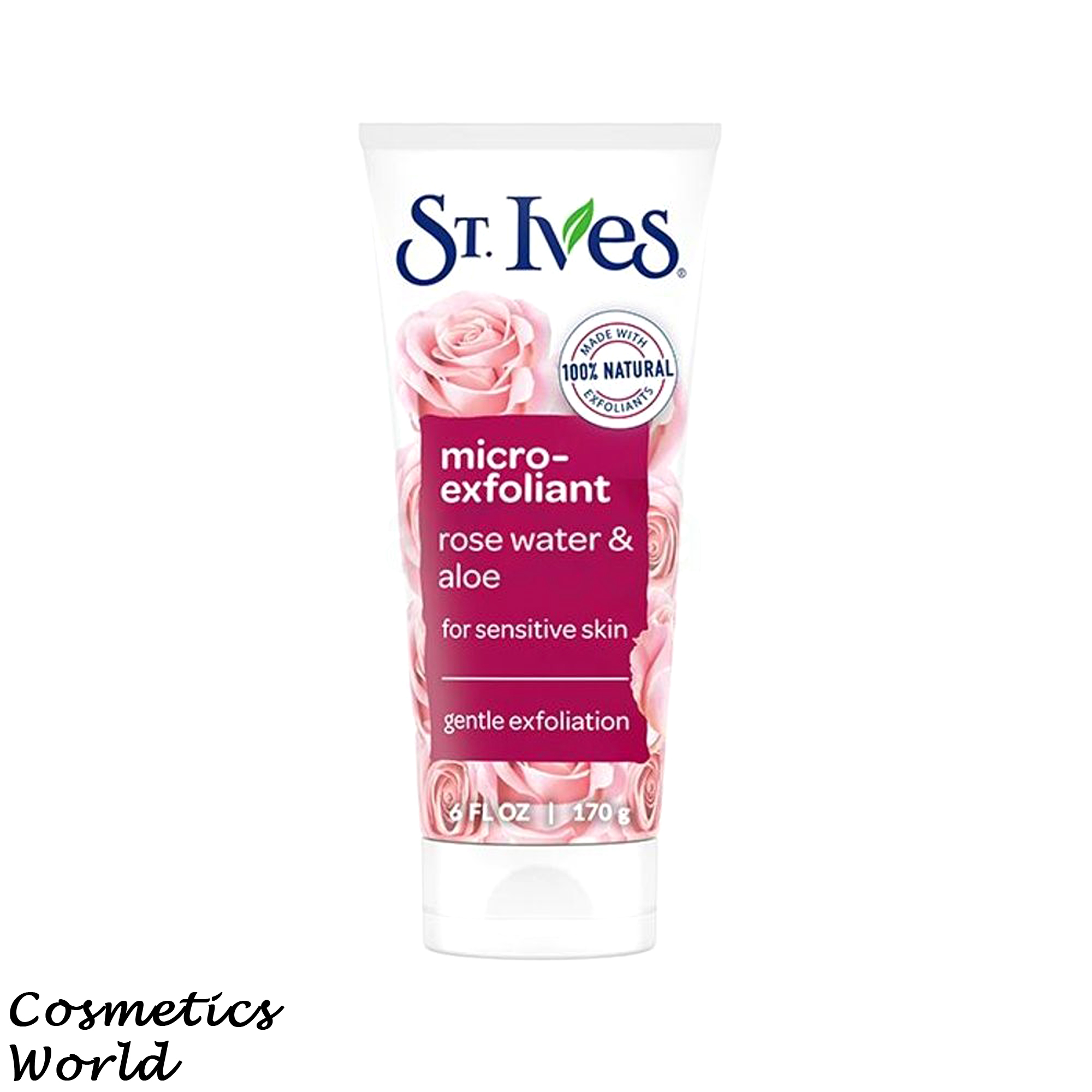Buy  St. Ives Micro Face Exfoliant Rose Water & Aloe Facial Exfoliator for Sensitive Skin - 170g (USA) at Best Prices in Bangladesh