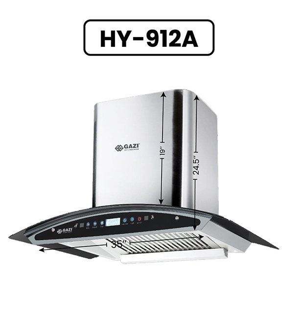 Picture of  Gazi Kitchen Hood Chimney Type HY-912A (Best Price)