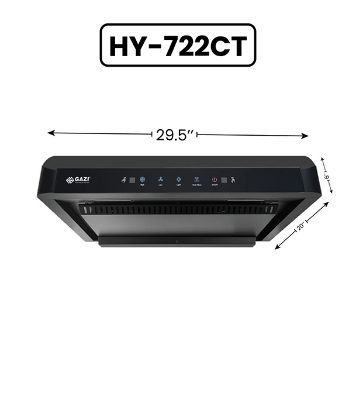 Buy Gazi Kitchen Hood Slim Type HY-722CT Online at Best Price