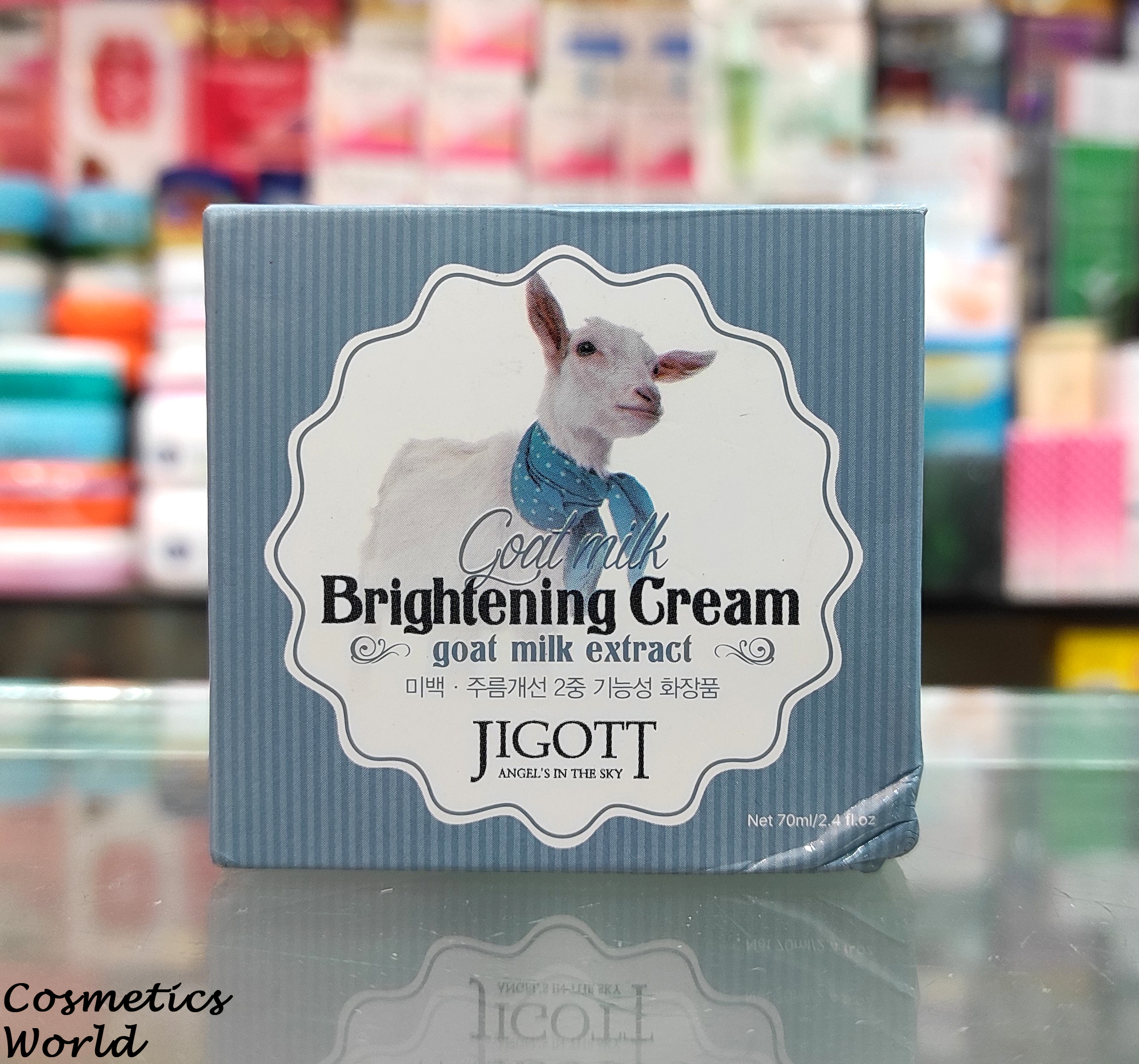 Buy  Jigott Goat Milk 5x Fast Whitening Night Cream - 70ml (Korea) at Best Prices in Bangladesh