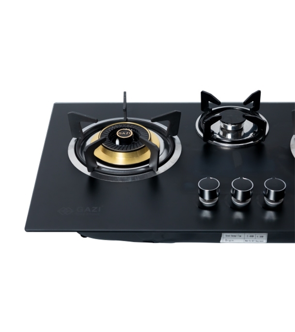 Picture of Gazi Smiss Gas Stove - High Quality Tempered Glass - TG - 203 (Natural Gas) (Best Price)
