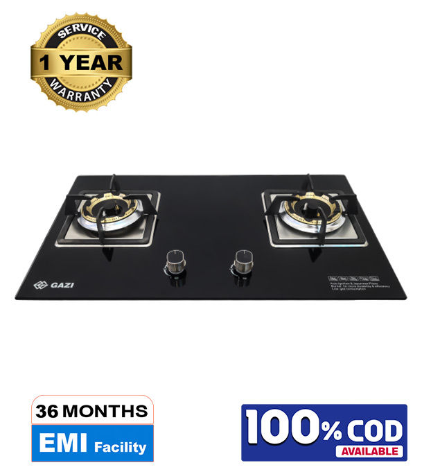 Buy Gazi Smiss Glass Gas Stove GA-BGS-30 Size 30 Inch Online at Best Price in Bangladesh