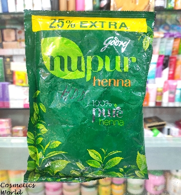 Buy  Nupur Henna Natural Mehndi Powder for Silky Shiny Hair - 150g (India) at Best Prices in Bangladesh