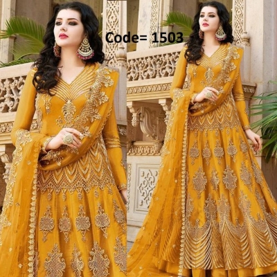 Picture of Georgette Embroidery Work Party Wear Party Dress For Women(1503)