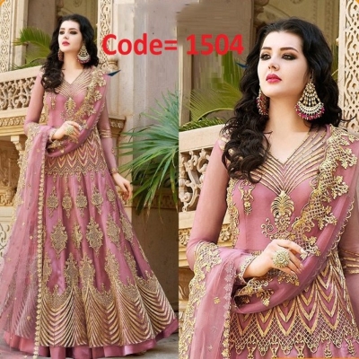 Picture of Georgette Embroidery Work Party Wear Party Dress For Women(1504)