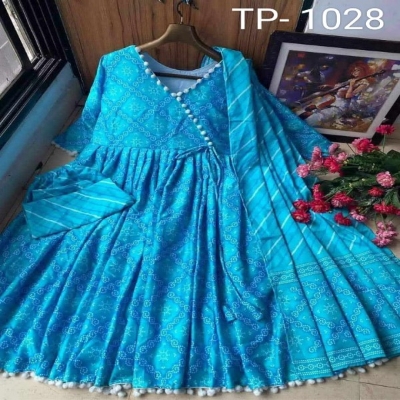 Picture of Exclusive Desighner Original Organza Fabric Embroidery and Puthi Work Salwar Kameez With Heavy Dollar Work Dupatta(TP-1028)