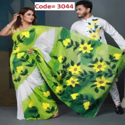 Picture of Block Printed Dhupian Silk Couple Set (3044)