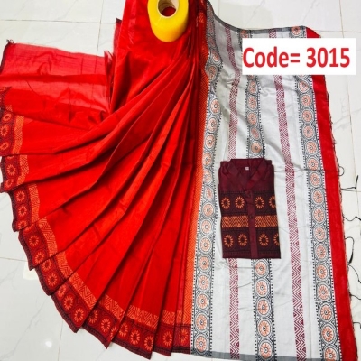 Picture of Block Printed Dhupian Silk Couple Set (3015)