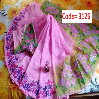 Picture of Block Printed Dhupian Silk Couple Set (3126)