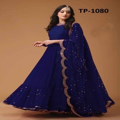 Picture of High Quality China Lily Cotton Fabric With Digital Printed Readymade Kurtis for Women.(TP-1080)